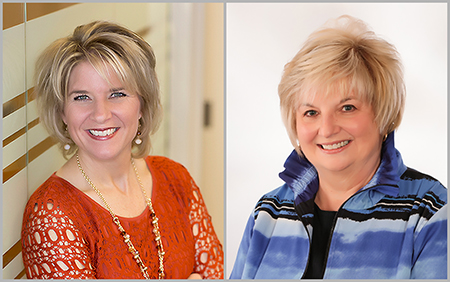 SIUE alumnae Vicki LaRose (left) and Catherine Taylor Yank (right) are among the St. Louis Business Journal’s 2018 Most Influential Women.